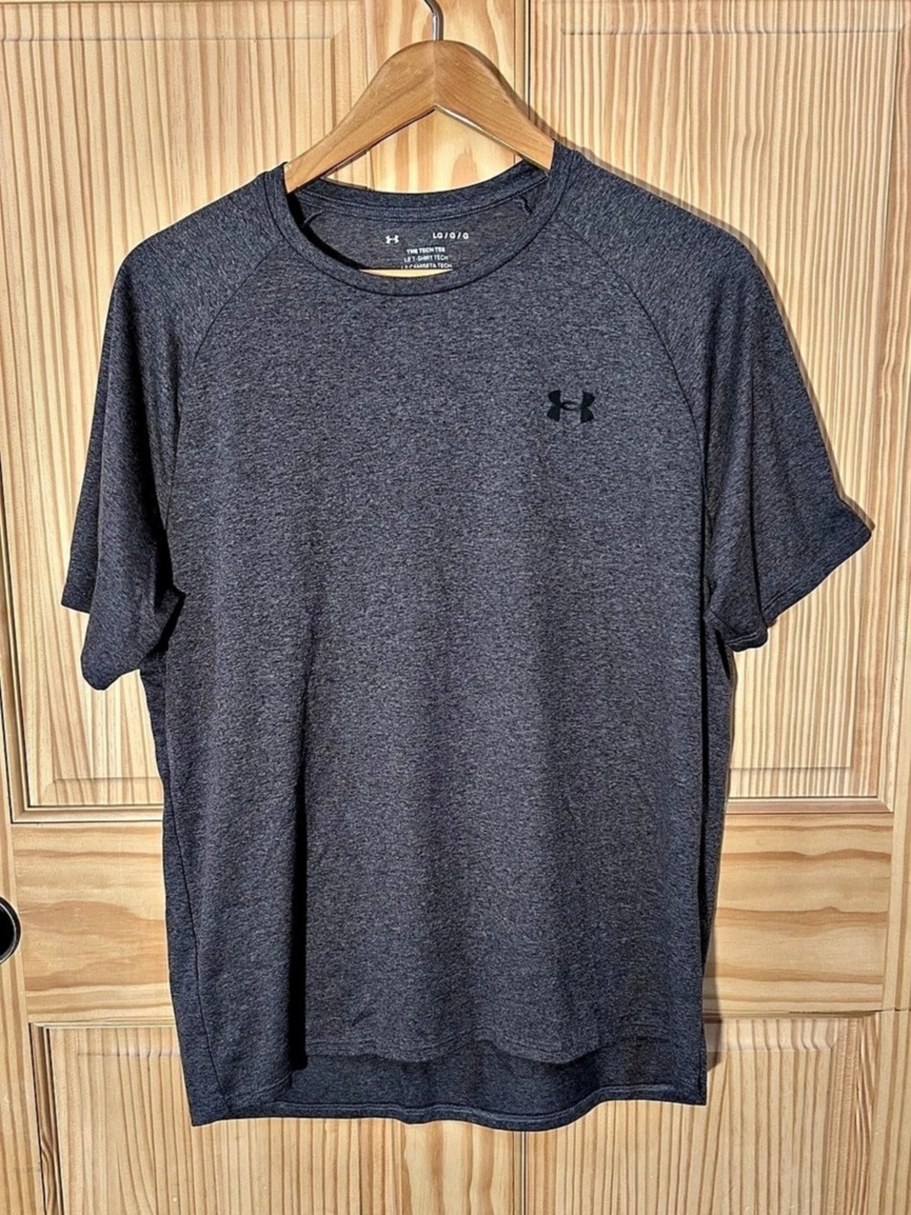 Under Armour The Tech Tee Men's Gray Large Short Sleeve Tee